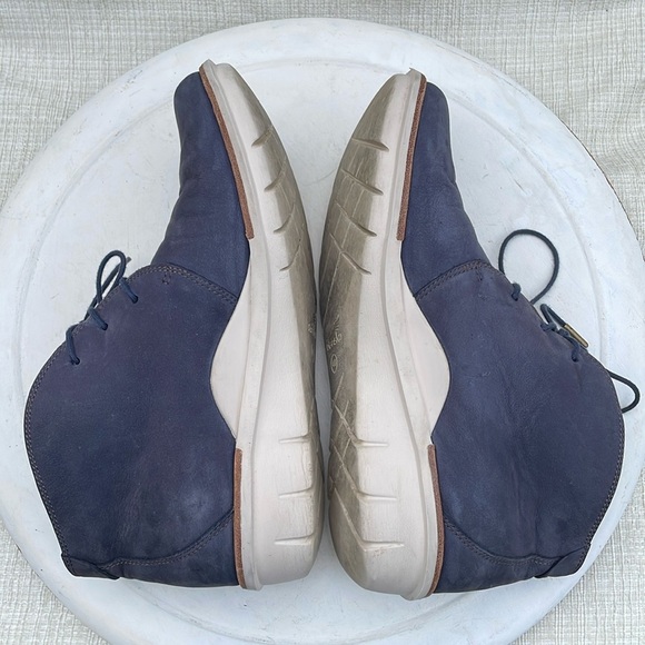 Dansko Joy Blue Lace Up Nubuck Leather Comfort Booties Sz EUR 40/US 9.5-10 - Picture 9 of 11